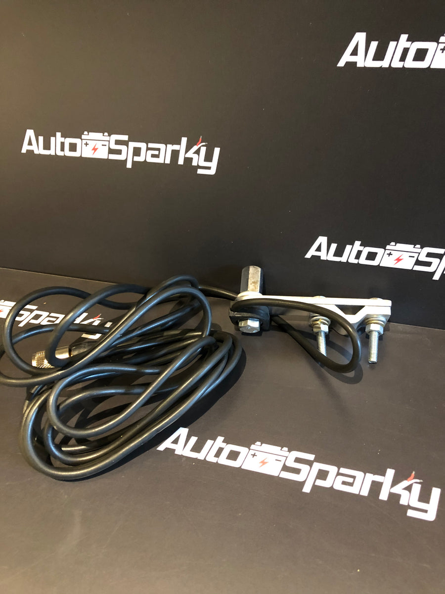 Flat Bar CB Aerial Mirror Mount Kit Auto Sparky