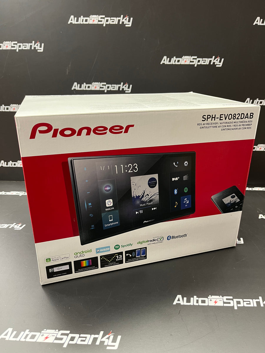 Radio pantalla PIONEER SPH-EVO62DAB-UNI, 6,8, 1DIN, real Bluettoh,  WebLink, Spotify, FLAC