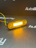 Bar or Surface Mount 4LED Marker Lamp (Flat Back for easy fit) Available in Blue / Green / White / Amber / Red **Best Selling Product**