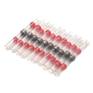 Solder Heat Shrink Wire Connectors Red 30 Pack
