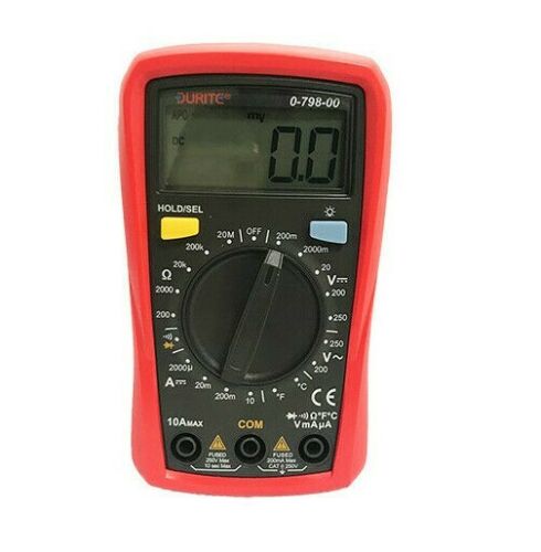 Durite Multi-Meter with Temperature Probe – Auto Sparky