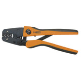 Long Handle Heavy Duty Ratchet Crimper for Non Insulated Terminals