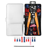 Automatic Stripper / Crimper & Cutter with 230pcs Assorted Terminal Set