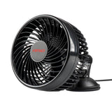 Cab Fan with Heavy Duty Suction Cup Mount - Available in 12v or 24v