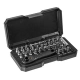 1/4" Driver Bits Set - Includes Ratchet & Bit Holder - 38pieces
