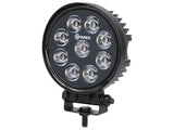 3600Lumen Round Black LED Work Light