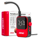 Cordless Rechargeable Air Compressor - Inflate Car, Van, Bike Tyres