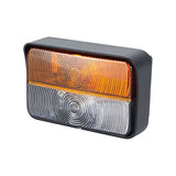 Tractor LED Front Parking Light With LED Indicator - Back Mount