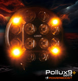 Pollux9+ Gen3 Strobe LED Auxiliary Driving Light 13,000Lumens - Amber or White DRL - LEDSON