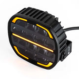 7" Tralert Phantom Driving Light - 14,000lm - White or Amber Position Light