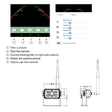 Durite Wireless Infrared AHD CCTV Rear Camera - Links to Phone App!