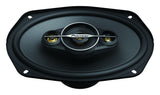 Pioneer TS-A6961F 6x9 Inch 4-Way Coaxial Speakers (450W)