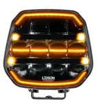 Epix9+ Strobe Auxiliary Driving Light 10" (Powerboost) 15,000Lumens - Amber or White DRL - LEDSON