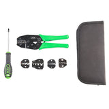 Ratchet Crimper with 4 Interchangeable Jams