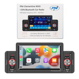 5" Touch Screen Carplay Bluetooth Radio - Short Chassis (Tractors, Cars, Vans, etc.) 12v - 1 Din