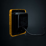 Strands IZE Rectangular Amber Indicator LED Light for Trucks - 24v