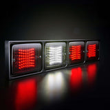 Strands IZE LED Mounting Frame - Available in 1 Pod, 2 Pod or 4 Pod Horizontal Mount