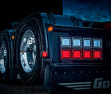 Strands IZE LED Mounting Frame - Available in 1 Pod, 2 Pod or 4 Pod Horizontal Mount