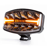 Atlas 320 LED Driving Light - Amber or White DRL & Amber Strobe - 6000lumen / 60Watt - TRALERT