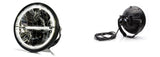 WAS W116 ECO Full LED 9" Super Bright Spot Light - Line + Ring White Position Light