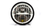 WAS W116 ECO Full LED 9" Super Bright Spot Light - Line + Ring White Position Light