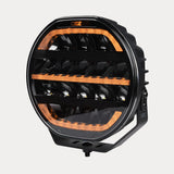 7" OZZ XR2 P7 Driving Light - Dynamic Start - White or Amber Position Light