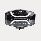 OZZ XO1P Driving Light with White or Amber DRL & Amber Strobe