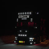 OZZ XO1P Driving Light with White or Amber DRL & Amber Strobe