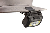USB Rechargeable Headlamp - 250lumen COB LED With Motion Sensor - Spot Beam, Diffused Beam, Red Light & Red Strobe