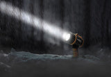 1000Lumen Rechargeable SearchLight - 350 Metre Beam Range
