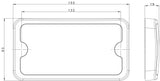 High Powered LED Interior Light - 1000lm