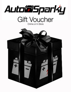 Auto Sparky Gift Voucher (Can be redeemed online or in store)