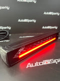 12" LED Stratos 5 Function Lightbar - Red Or Amber DRL, R65 Warning Light, Amber Strobe & 12,300Lumen Main Beam