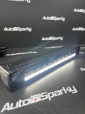 12" LED Stratos 5 Function Lightbar - White Or Amber DRL, R65 Warning Light, Amber Strobe & 12,300Lumen Main Beam