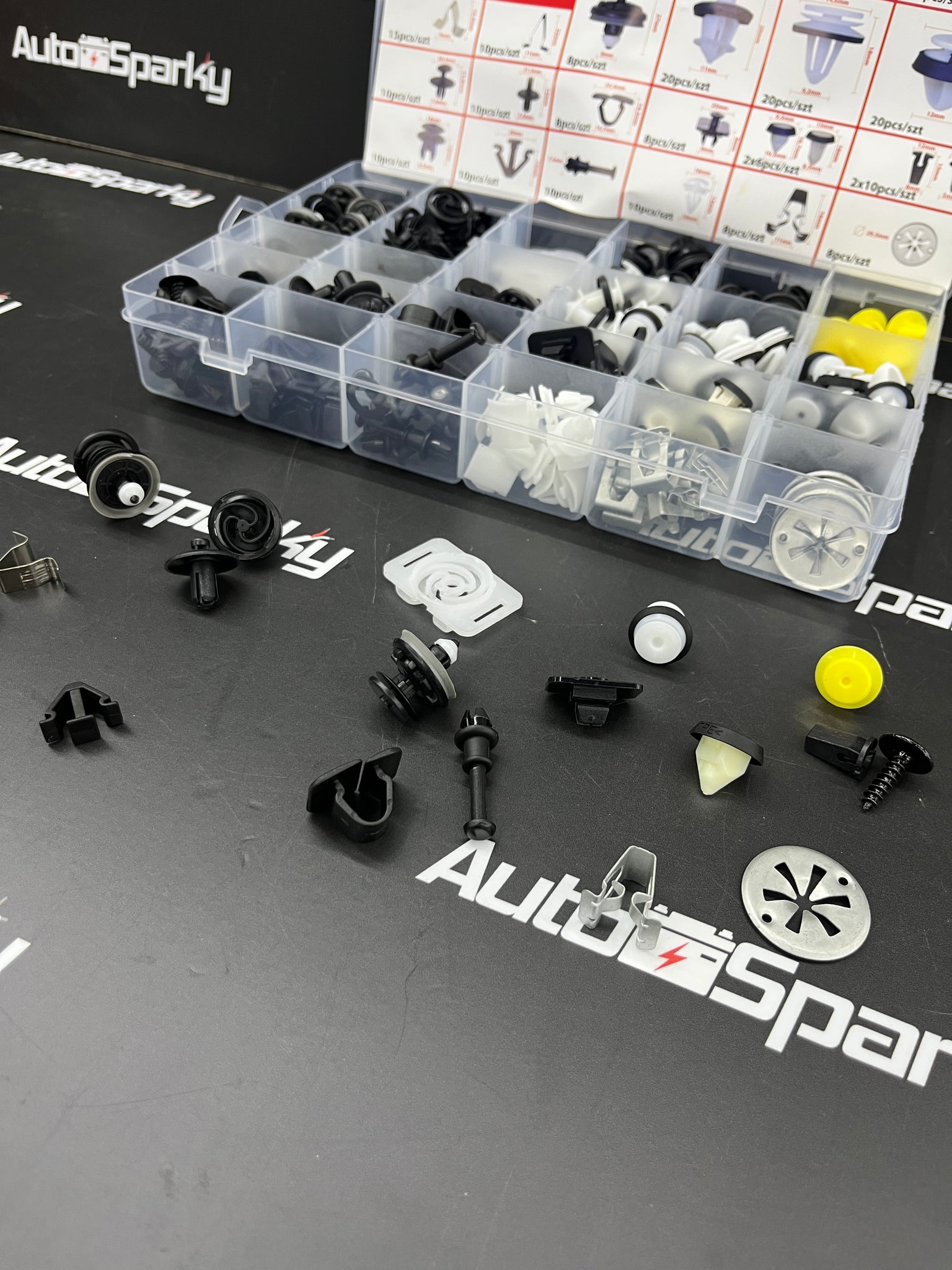 Car Clips Set Volkswagen Car Clip Assortment Set - 286 PCS – Auto Sparky
