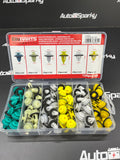 Universal Car Clip Assortment Set - 120 PCS