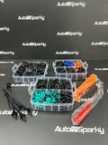Universal Auto Clip Assortment Set with Removal Tools - 635 PCS