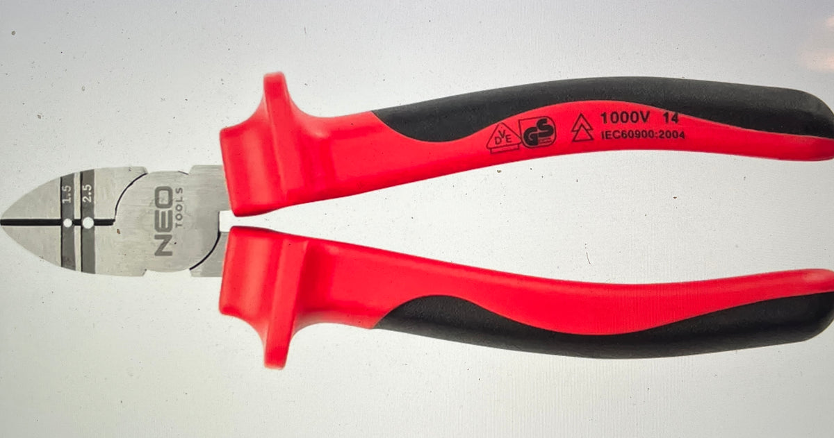Pro Insulated Snips / Wire Stripper - 160mm 1000V – Auto Sparky