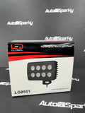 45Watt 3500Lumen Dark Lens Fully Adjustable Bracket LED Work Light - LED Global