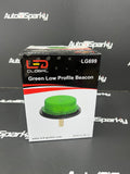 Green LED Low Profile Single Bolt Beacon - LED Global