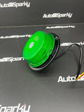 Green LED Low Profile Single Bolt Beacon - LED Global