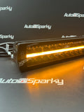 Strands Night Guard DR 12" LED Light Bar with Hazard Warning Strobe Lights - Amber or White DRL