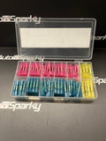 Assorted Heat Shrink Crimp Butt Connectors 180pc