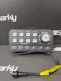 Knob Switch Panel & Relay Box - 8 Gang - 12v / 24v - Light Dimming, Dynamic Chase, Strobe, Momentary, Pulsed, Four External Triggers