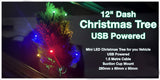 12" Dash Christmas Tree - USB Powered