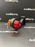 Old Skool Retro Style LED Long 90 Degree Stalk Markers (Pair) - Available in Red/White, Red/Amber, Amber/Amber