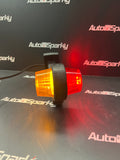 Old Skool Retro Style LED Long 90 Degree Stalk Markers (Pair) - Available in Red/White, Red/Amber, Amber/Amber