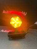 Old Skool Retro Style LED Short Stalk Markers (Pair) - Available in Red/White, Red/Amber, Amber/Amber