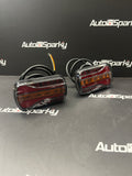 Neon Effect Super Compact Tail Light Set (120mm x 70mm) Sold as pair