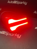 Neon Effect Super Compact Tail Light Set (120mm x 70mm) Sold as pair